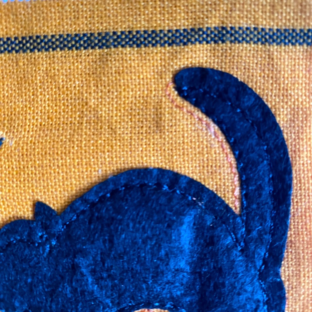 Halloween Black Cat & Jack-O’-Lantern Dish Towels · Set of 2 Cotton Kitchen Tea - Picture 8 of 11